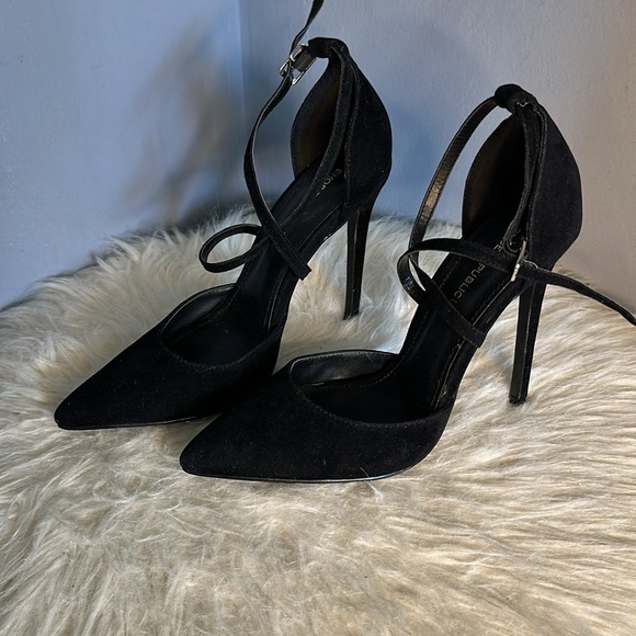 Suede Heels - Picture 2 of 4